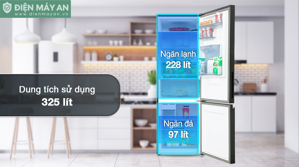 Tủ lạnh Panasonic Inverter 325 lít NR-BV361WGKV